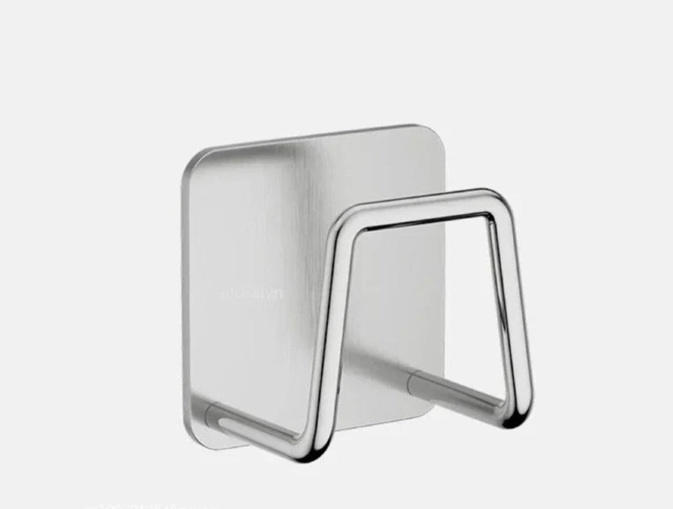 Stainless steel sponge holder for sink – Wall mounting without drilling