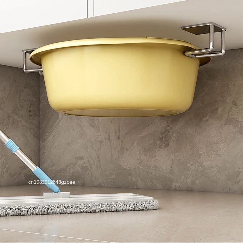 Stainless steel sponge holder for sink – Wall mounting without drilling