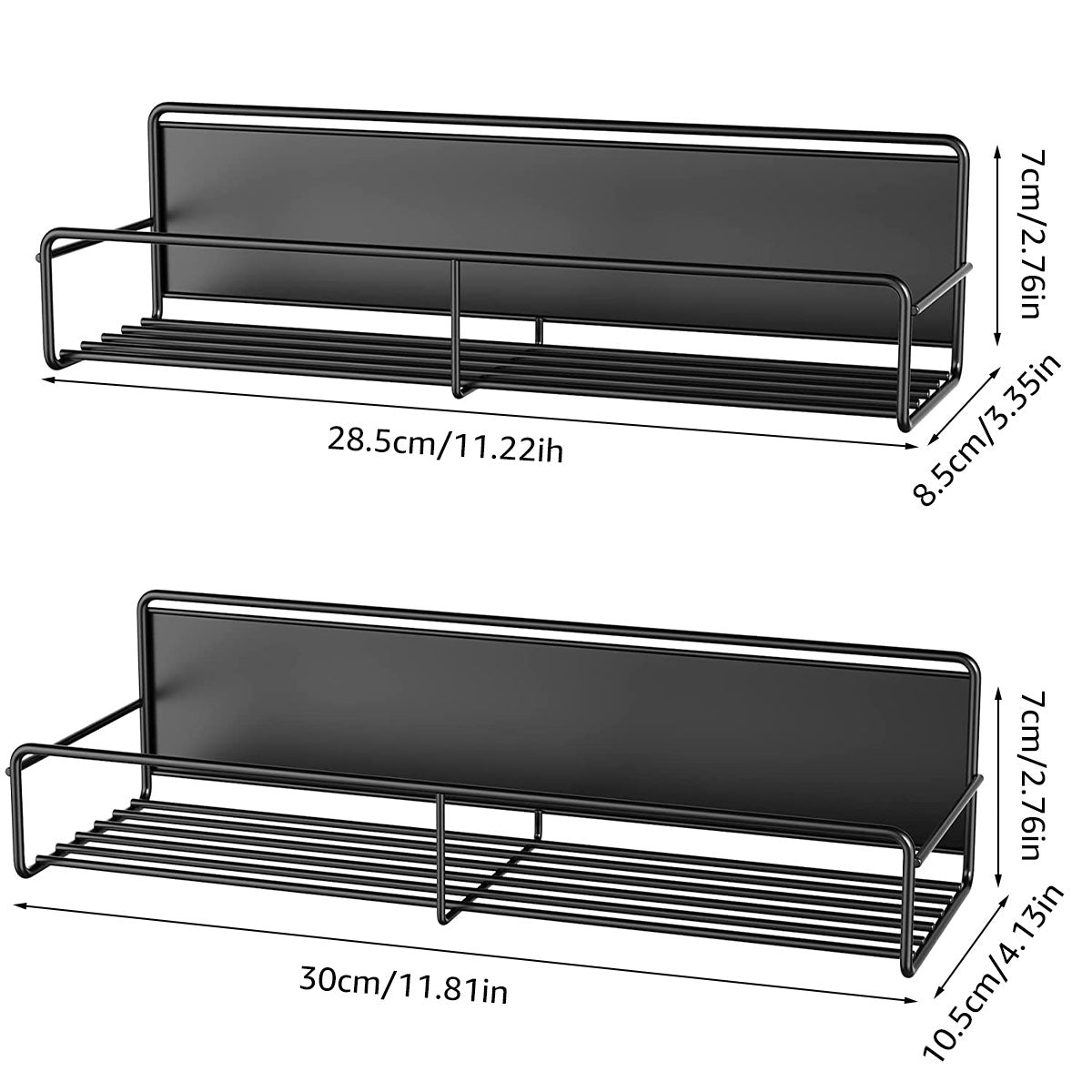 SmartWall – Waterproof Magnetic Wall Organizer for Kitchen and Refrigerator 